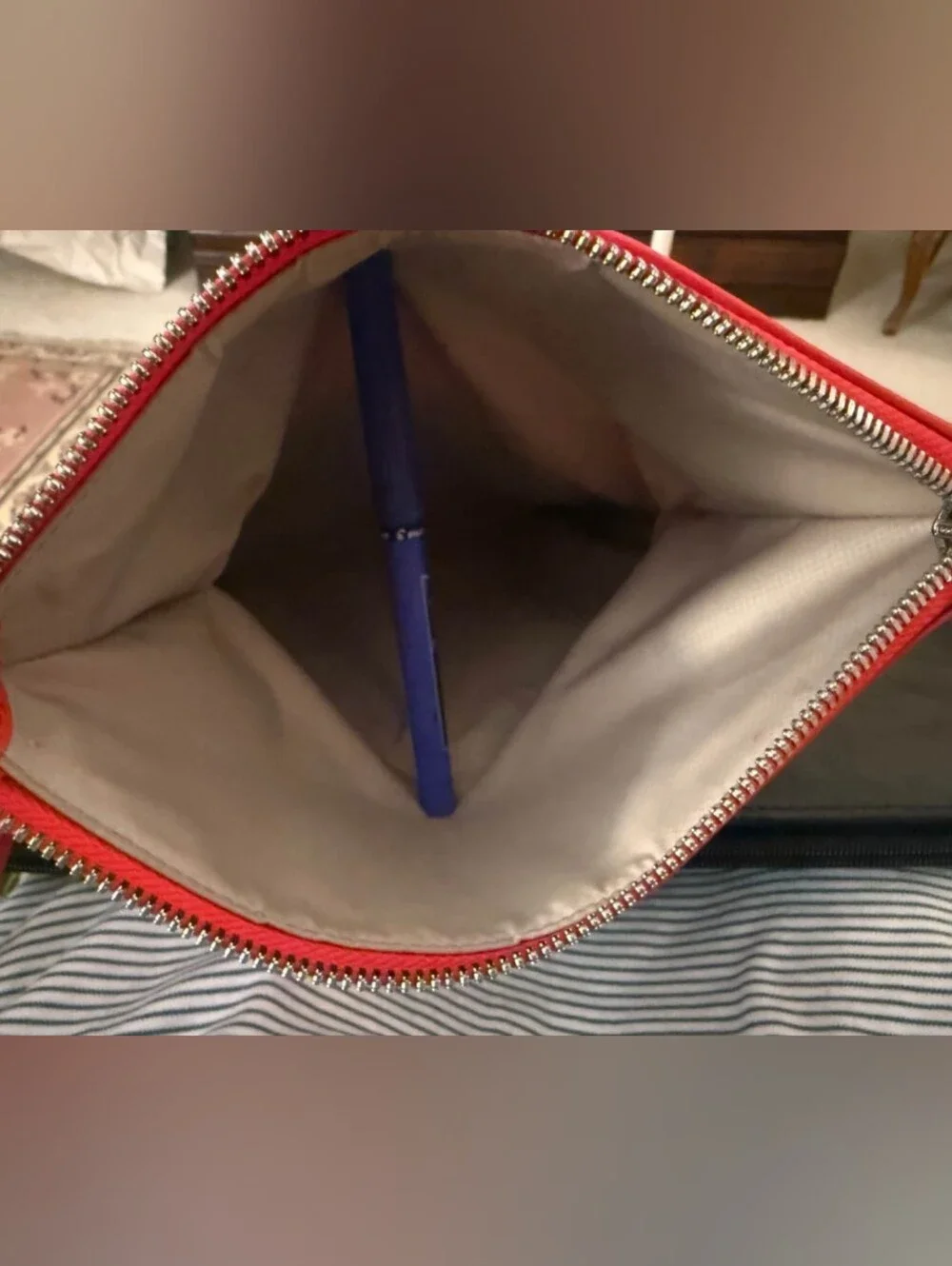 Tumi red nylon